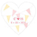 HOMESPUN CHARM STICKER STICKER - AyaZay Wedding Shoppe