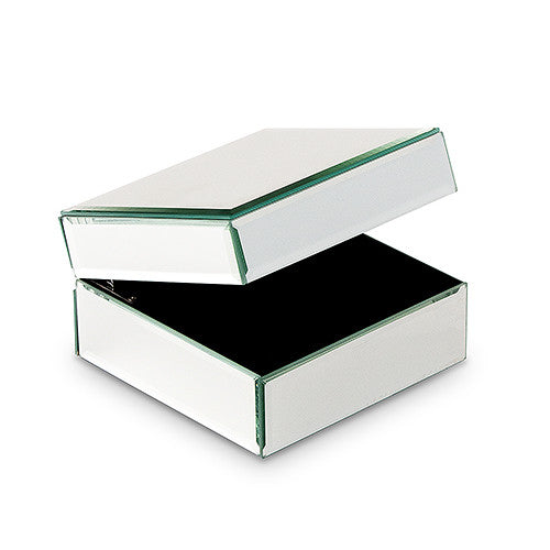 MIRRORED JEWELLERY BOX - HELLO BEAUTIFUL PRINTING - AyaZay Wedding Shoppe