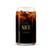 CAN SHAPED GLASS PERSONALIZED - MRS. NICE PRINTING - AyaZay Wedding Shoppe