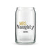CAN SHAPED GLASS PERSONALIZED - MRS. NAUGHTY PRINTING - AyaZay Wedding Shoppe