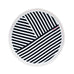 NAVY & WHITE STRIPED ROUND BEACH TOWEL - AyaZay Wedding Shoppe