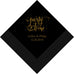 PERSONALIZED FOIL PRINTED PAPER NAPKINS - Party Time

(50/pkg) - AyaZay Wedding Shoppe