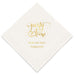 PERSONALIZED FOIL PRINTED PAPER NAPKINS - Party Time

(50/pkg) - AyaZay Wedding Shoppe