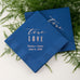 PERSONALIZED FOIL PRINTED PAPER NAPKINS - True Love Modern
(50/pkg) - AyaZay Wedding Shoppe