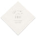 PERSONALIZED FOIL PRINTED PAPER NAPKINS - You Me Oui!
(50/pkg) - AyaZay Wedding Shoppe