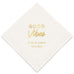 PERSONALIZED FOIL PRINTED PAPER NAPKINS - Good Vibes

(50/pkg) - AyaZay Wedding Shoppe