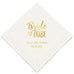PERSONALIZED FOIL PRINTED PAPER NAPKINS - Bride Tribe

(50/pkg) - AyaZay Wedding Shoppe