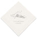 PERSONALIZED FOIL PRINTED PAPER NAPKINS - Love Birds
 (50/pkg) - AyaZay Wedding Shoppe