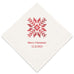 KNIT SWEATER SNOWFLAKE PRINTED NAPKINS (50/pkg)