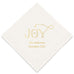 JOY PRINTED NAPKINS (50/pkg) - AyaZay Wedding Shoppe