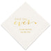 PERSONALIZED FOIL PRINTED PAPER NAPKINS - Best Day Ever

(50/pkg) - AyaZay Wedding Shoppe