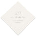 PERSONALIZED FOIL PRINTED PAPER NAPKINS - 20 Years

(50/pkg)