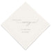 PERSONALIZED FOIL PRINTED PAPER NAPKINS - Cheers To A Marry Life
(50/pkg) - AyaZay Wedding Shoppe