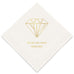 PERSONALIZED FOIL PRINTED PAPER NAPKINS - Cheers Geometric Diamond

(50/pkg) - AyaZay Wedding Shoppe