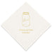 PERSONALIZED FOIL PRINTED PAPER NAPKINS - Mason Jar Love

(50/pkg)