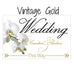 CLASSIC ORCHID WEDDING DIRECTIONAL SIGN - AyaZay Wedding Shoppe