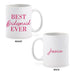PERSONALIZED COFFEE MUG - BEST BRIDESMAID EVER - AyaZay Wedding Shoppe