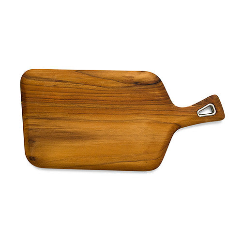 NATURAL TEAK CUTTING AND SERVING BOARD - AyaZay Wedding Shoppe